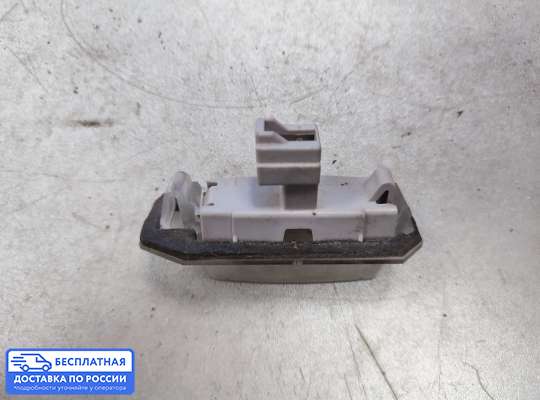 Планка подсветки номера на Mitsubishi Outlander II / XL (CW)