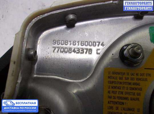 Подушка безопасности водителя (AirBag) на Renault Megane I