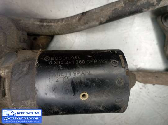 Трапеция дворников (стеклоочистителя) на Peugeot 206