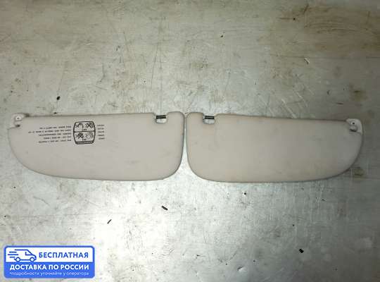 Козырек солнцезащитный на Peugeot 206