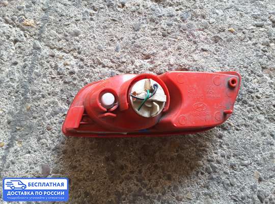 Фонарь габаритный в бампер на Hyundai Santa Fe II (CM)