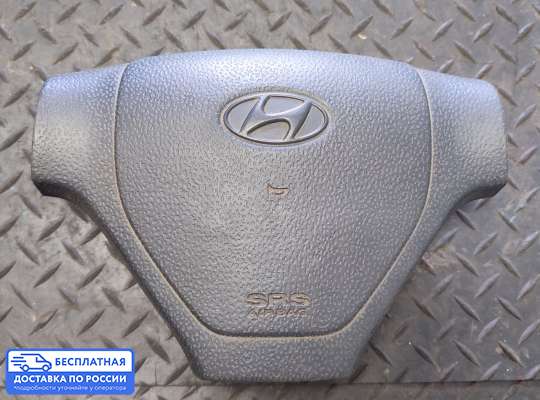 Подушка безопасности водителя (AirBag) на Hyundai Getz