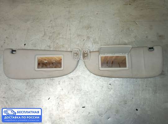 Козырек солнцезащитный на Peugeot 206