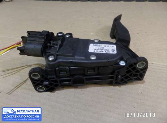Педальный узел (педаль) на Ford Fiesta V (JH_, JD_)