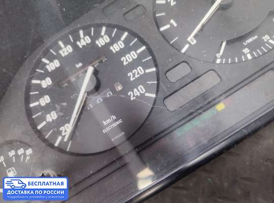 Щиток приборов на BMW 5 (E34)