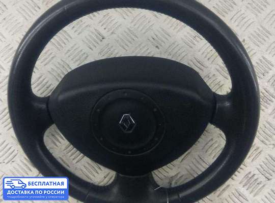 Подушка безопасности водителя (AirBag) на Renault Laguna II