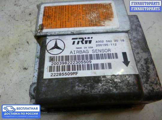 ЭБУ AIRBAG (электронный блок управления подушками безопасности) на Mercedes-Benz ML (W163)