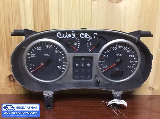 Щиток приборов на Renault Clio II