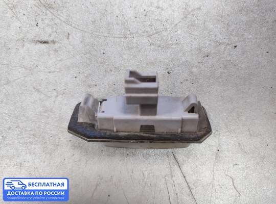 Планка подсветки номера на Mitsubishi Outlander II / XL (CW)