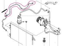 купить Трубка кондиционера на Renault Laguna II