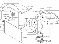 купить Трубка кондиционера на Nissan Qashqai I (J10)