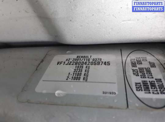 Кнопки на Renault Scenic III