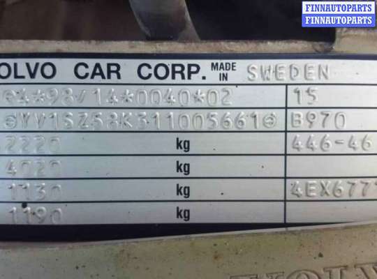 купить накладка декоративная (молдинг) крыла заднего правого на Volvo V70 2 (2000 - 2007)