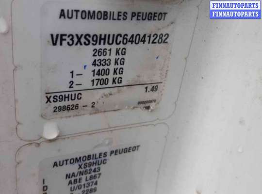 Петля двери на Peugeot Expert II (VF3V_)