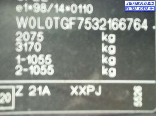 купить стекло двери задней левой (форточка) на Opel Zafira A (1999 - 2006)