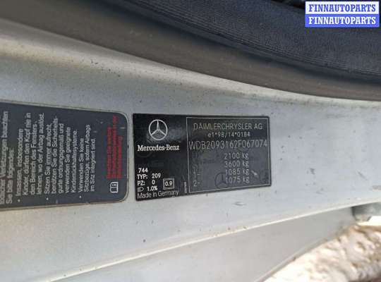 Петля двери на Mercedes-Benz CLK (W209)