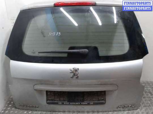 Стекло заднее на Peugeot 207