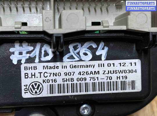 купить Блок управления печки/климат-контроля на Volkswagen Golf Mk6 (2008—2012)