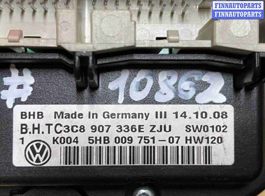 купить Блок управления печки/климат-контроля на Volkswagen CC (3C8 2008- в производстве) B6 (2008—2012)