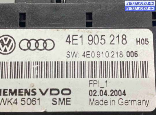 купить Кнопка запуска двигателя на Audi A8 D3 (2002—2005)