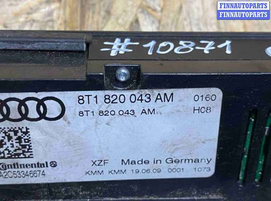 Блок управления печкой на Audi A4 (8K, B8)