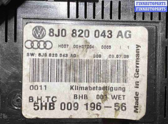 купить Блок управления печки/климат-контроля на Audi TTS (8J 2007-2010) 8J (2007—2010)