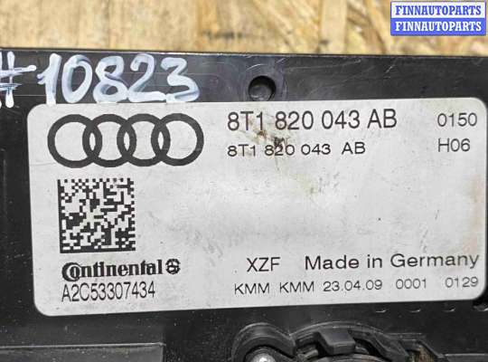 Блок управления печкой на Audi A4 (8K, B8)