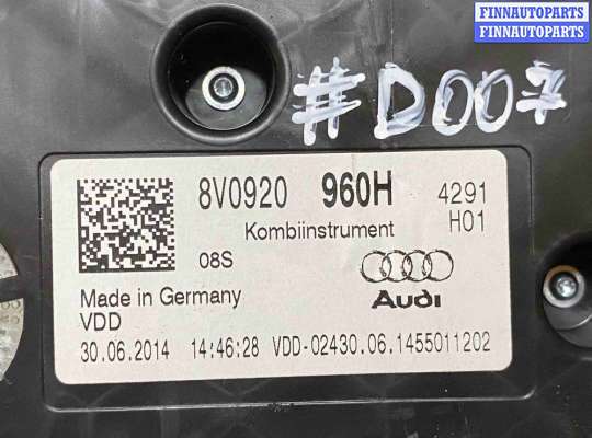 купить Щиток приборов (приборная панель) на Audi A3 8V (2012—2016)
