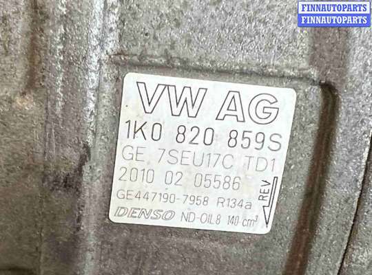 Компрессор кондиционера на Volkswagen Passat B6 (3C)